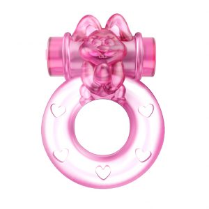 Anillo Vibrador para Pene Rosado