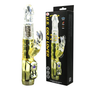 Vibrador Conejito U.S. Gold Lover